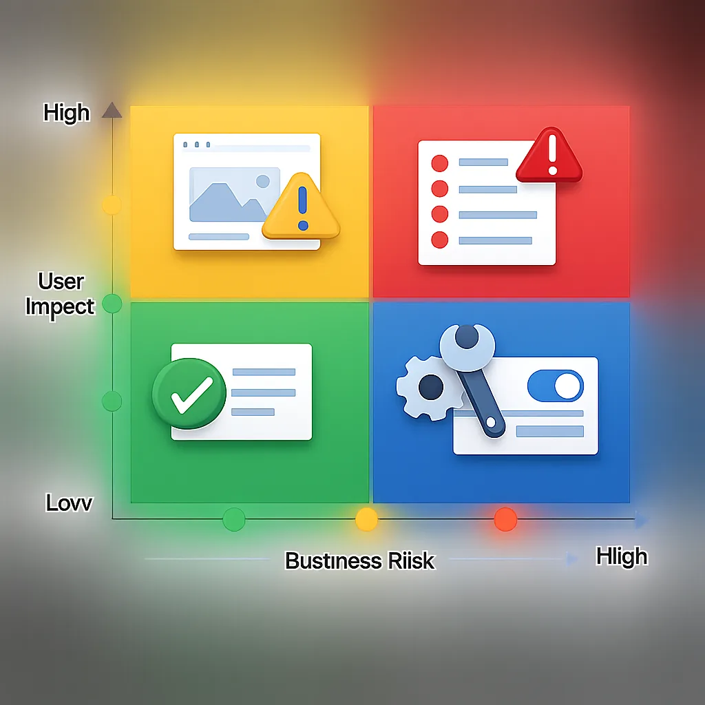 Illustration of process checklist graphic for How to Check Your Homepage for ADA Accessibility Issues