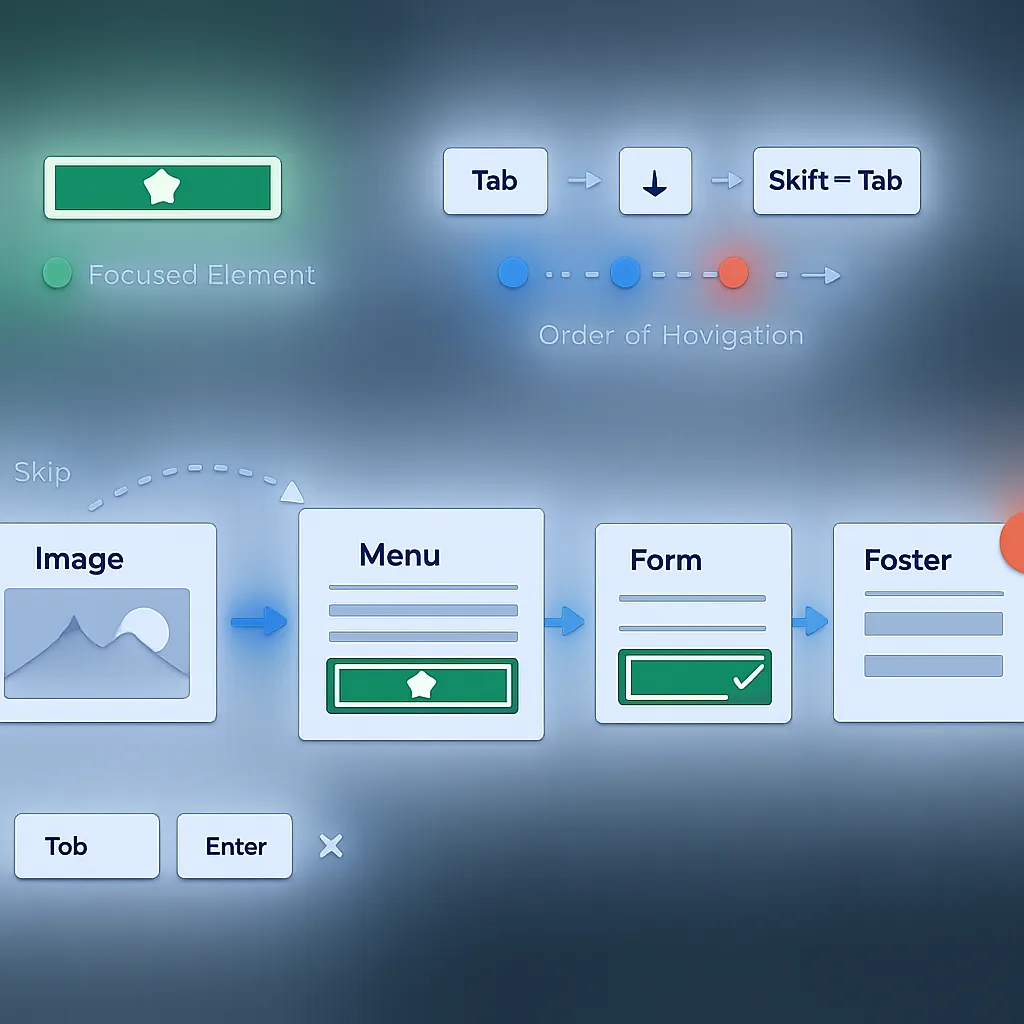 Illustration of process checklist graphic for How to Prioritize Accessibility Issues After Running a Website Scan